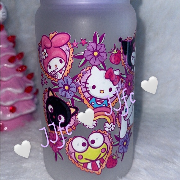Hello Kitty and Friends 16oz 🩵 ( straw is included) - Picture 3 of 7
